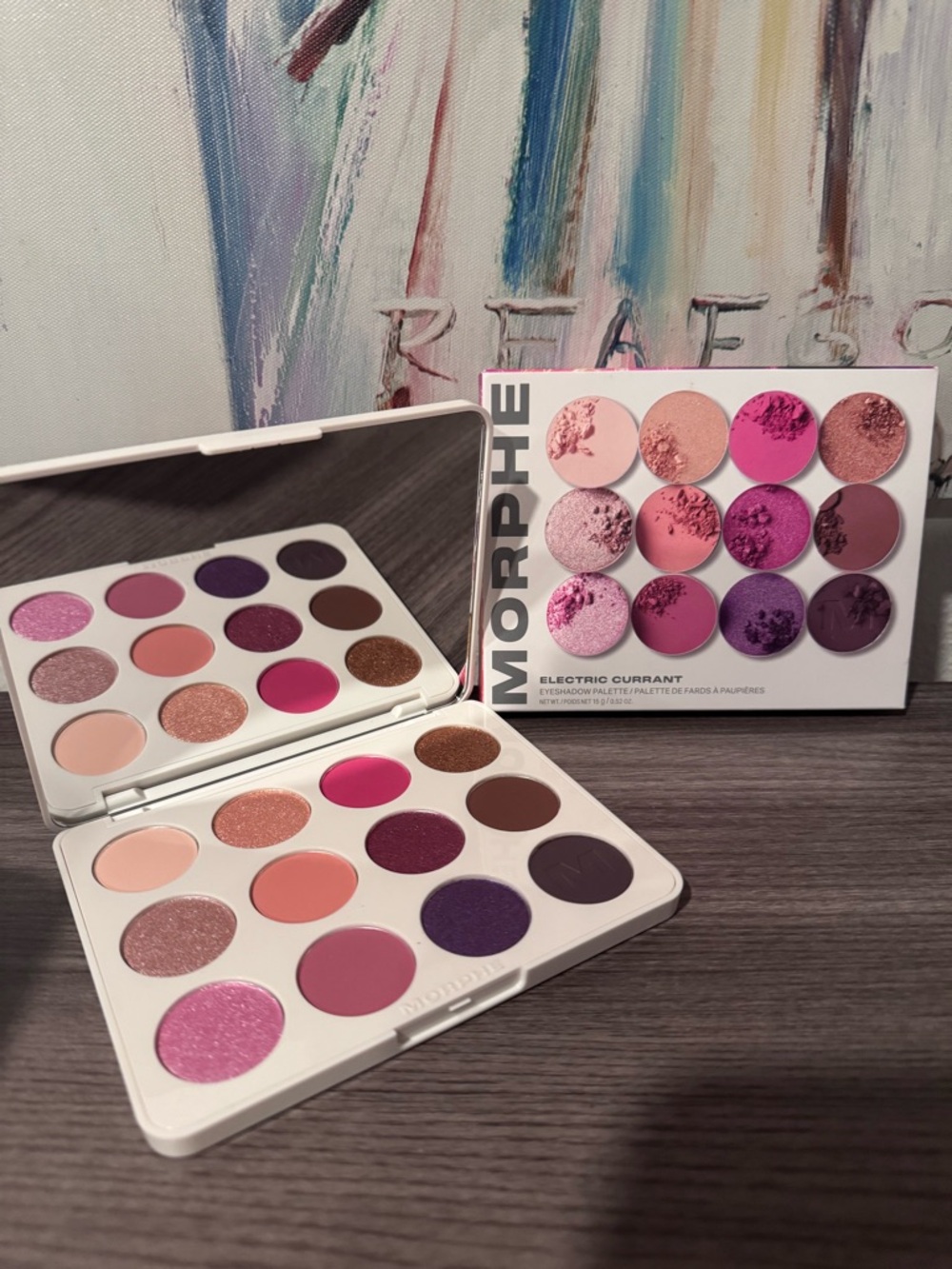 Morphe Eyeshadow Palette Electric Currant